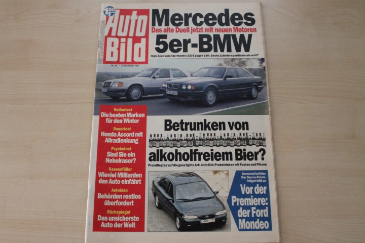 Deckblatt Auto Bild (46/1992)